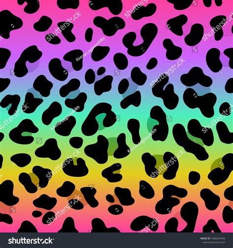 Colorful Neon Cheetah Print