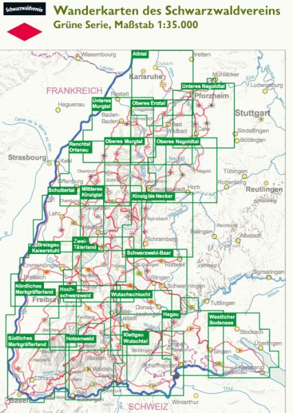 Westlicher Bodensee Wanderkarte Vom Schwarzwaldverein