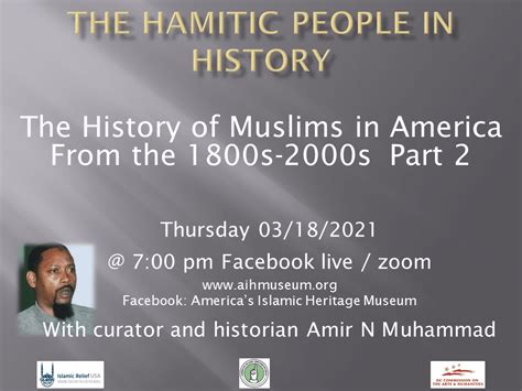 The Hamitic People on History & Muslims in America – America's Islamic ...