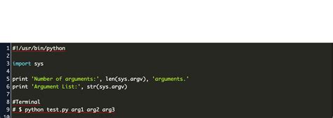 How To Pass Arguments To Python Script Main Code Example