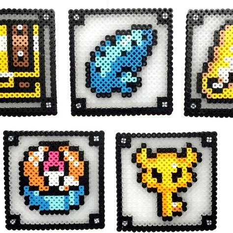 Legend of Zelda Perler Bead Coasters - Perler Bead Coasters, Perler Bead, Zelda Perler Bead ...