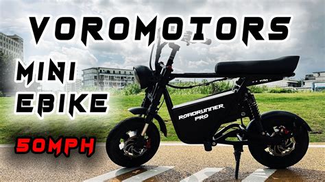 This Mini E Bike Is Stupid Fast Voromotors Roadrunner Pro Youtube