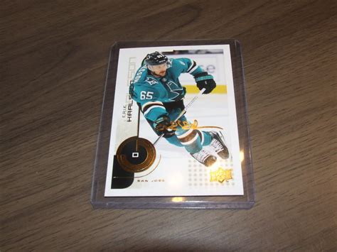 Ud Upper Deck Mvp Gold Th Anniversary Erik Karlsson Ebay