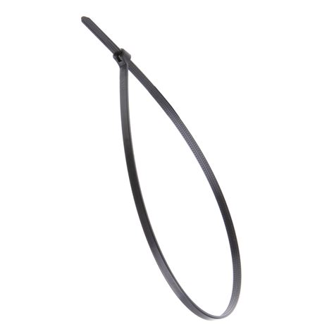 Black Steel Barb Lb Cable Tie Pack Nsi Industries