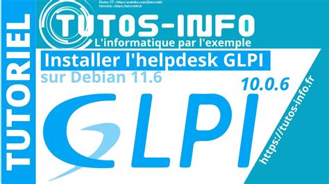 Installer Glpi Sur Debian Partie Youtube