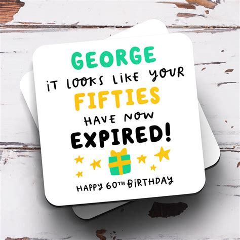 Personalised Th Birthday Mug Fifties Have Expired By Arrow Gift Co