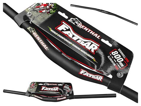 KIEROWNICA RENTHAL FATBAR V2 20 BLACK 800 31 8 MM M176 01 BK