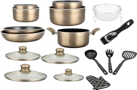 Batterie De Cuisine Lot De Casserole Induction Set Casserole Et