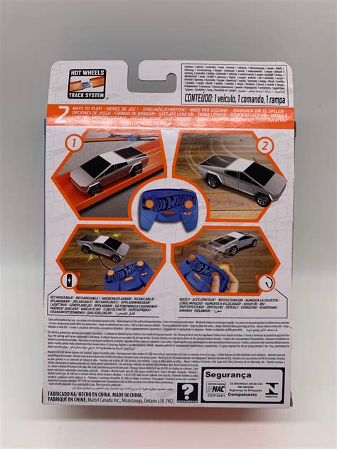Hot Wheels Cybertruck Silver RC Perfect Birthday Gift Miniature Collectable Scale Model Remote