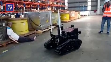 Utm Hasilkan Robot Teknologi Ai Untuk Operasi Menyelamat Youtube