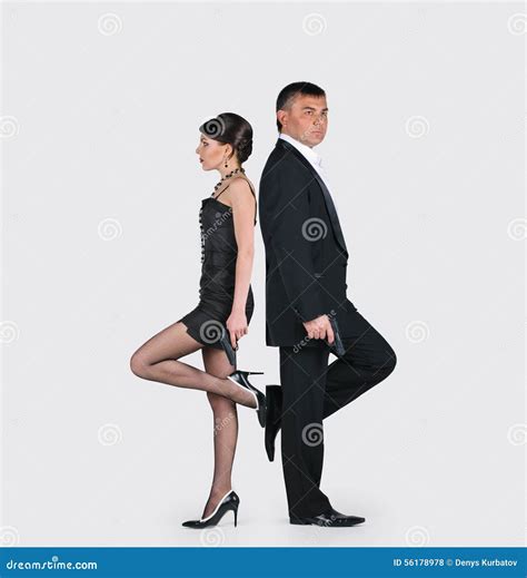 Young Couple With Guns Stock Photo Image Of Attractive 56178978