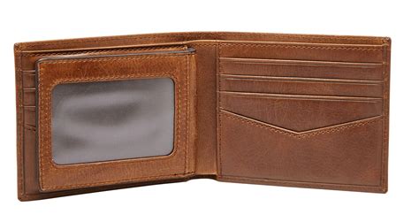 Fossil Geldbörse Ryan Passcase Dark Brown Modeherz