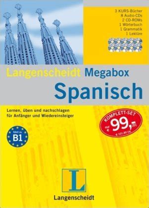 Langenscheidt Megabox Spanisch Set Mit B Chern Audio Cds Und Und