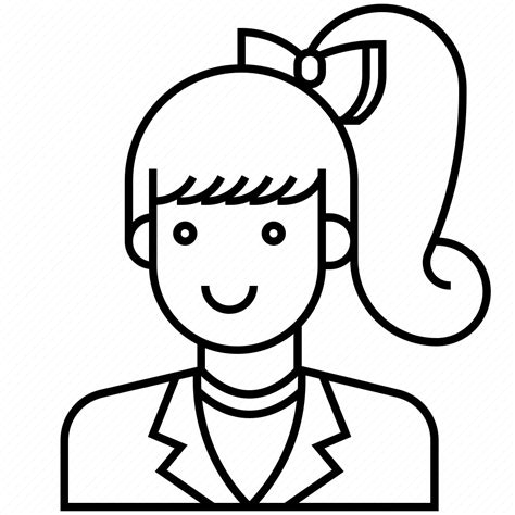 Avatar Employee Female Girl Woman Icon Download On Iconfinder