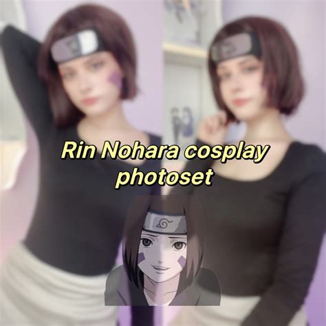 rin nohara cosplay photoset kitys ko fi shop ko fi