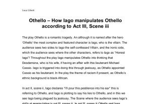 Iago From Othello Quotes. QuotesGram