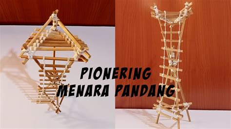 Miniatur Pionering Menara Pandang Youtube