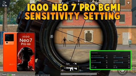 Iqoo Neo Pro Bgmi Sensitivity Setting Best Sensitivity Setting For