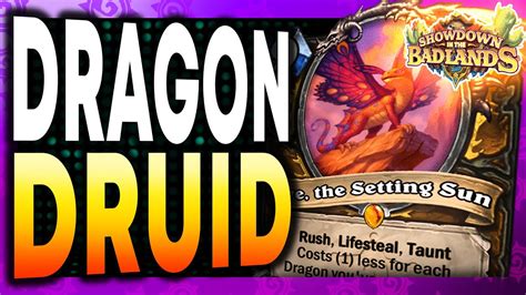 Dragon Druid Badlands Hearthstone YouTube