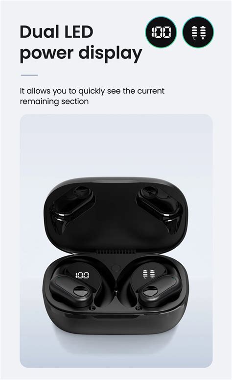 Hot Selling Wireless TWS Earbuds With LED Display On Ear Hi Fi Sound Headphones BT