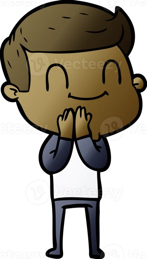 cartoon friendly man 45031441 PNG