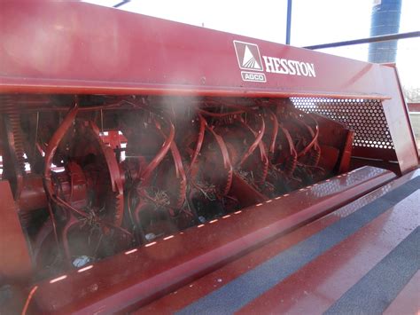 Hesston 4790 3x4 Big Baler Cutter Applicator Roll Chute Agco