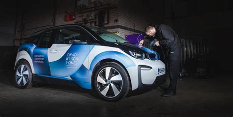 Bmw I3 Custom Vinyl Vehicle Wrap Eco Signs