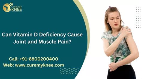 Can Vitamin D Deficiency Cause Joint And Muscle Pain