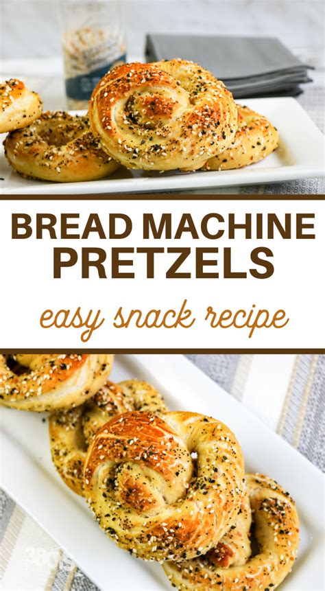 Bread Maker Soft Pretzel Recipe | Besto Blog