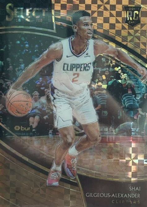 Shai Gilgeous Alexander 2018 Select 201 Courtside Copper 60 Price