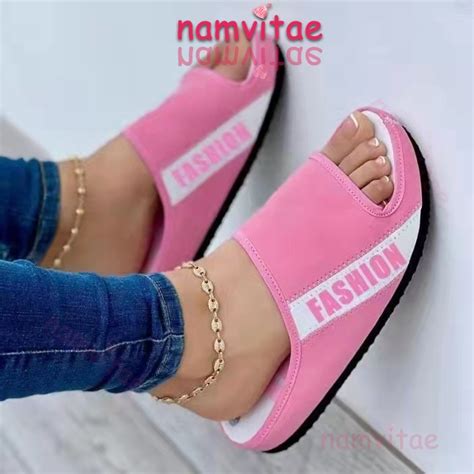 Namvitae Sandália Lisa Perempuan Peep Toe Antiderrapante Novo Estilo