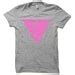 Pink Triangle T Shirt Gay Lesbian LGBT Shirt Pride Month Etsy