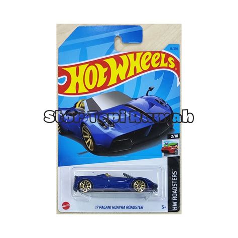 Hot Wheels Pagani Huayra Roadster HW ZAMAC Exotics Shopee Malaysia