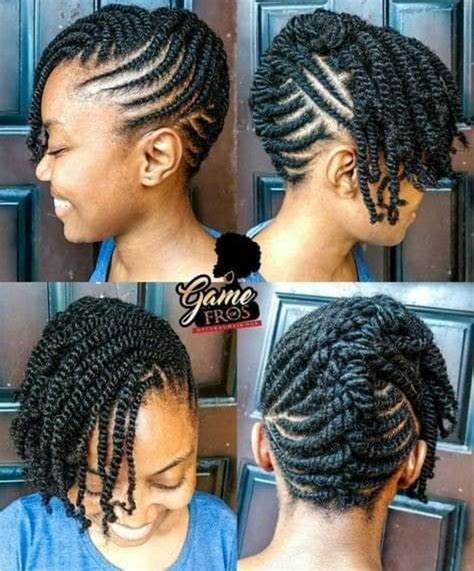 styles  natural hair     ways  style  natural hair
