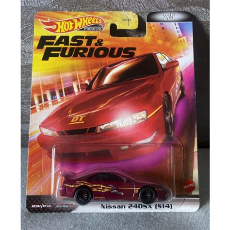 Hot Wheels Premium Velozes E Furiosos Nissan 240SX S14 Shopee Brasil