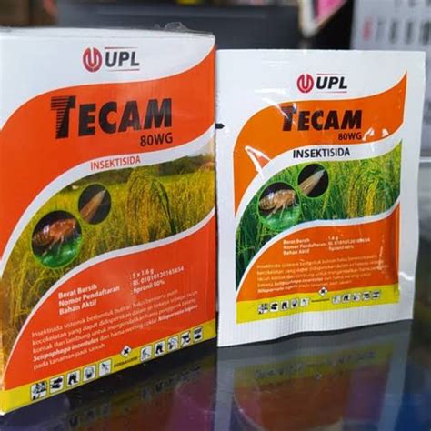 Jual Insektisida Tecam 80wg Untuk Penggerek Batang Dan Wereng Shopee