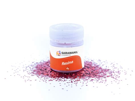 Vermelho Glitter Flocado Saramanil Corantes