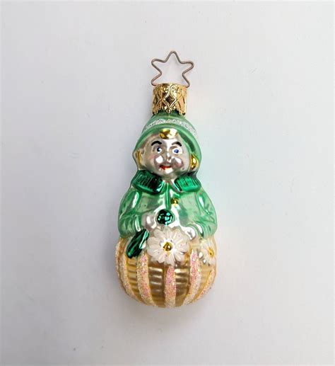 Inge Glas Girl in Daisy Basket Old World Christmas Ornament – Petal ...