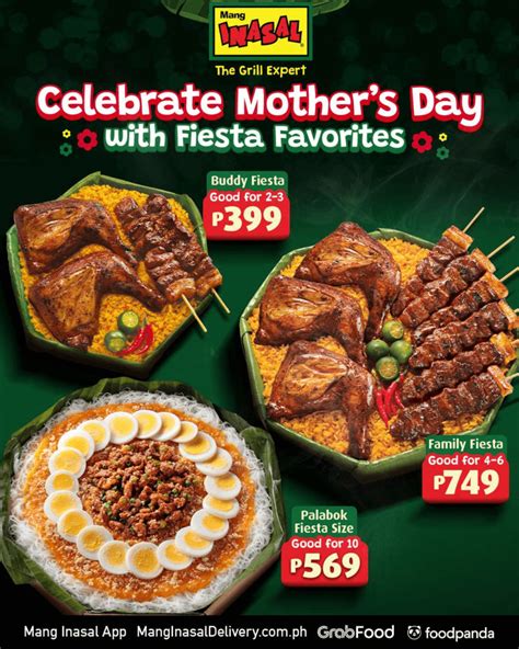 Mang Inasal Honors Moms With Special Mothers Day Treats Philippines