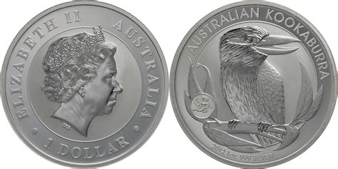 Australien 1 Dollar 2012 P Elisabeth II Kookaburra Jahr Des