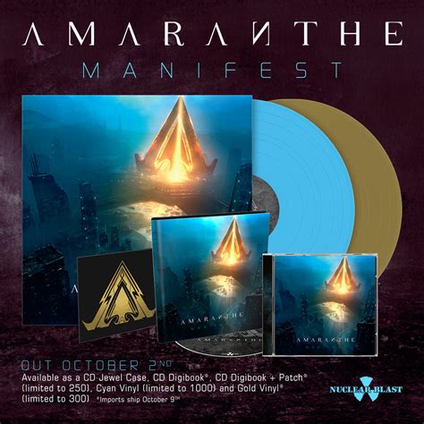 AMARANTHE Release Third Single Archangel From Upcoming Album Manifest