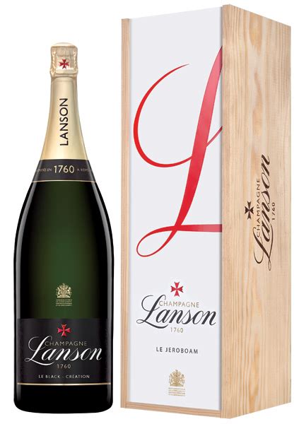 Lanson Le Black Label Brut NV Jeroboam 3 Ltr