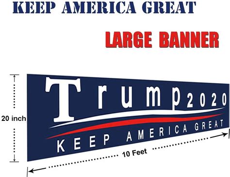 Keep America Great 2020 Large Banners Outdoor Yard Sign