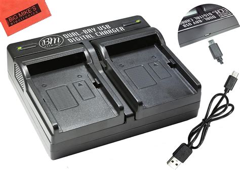 Amazon BM NB 9L Dual Battery Charger For Canon PowerShot N N2