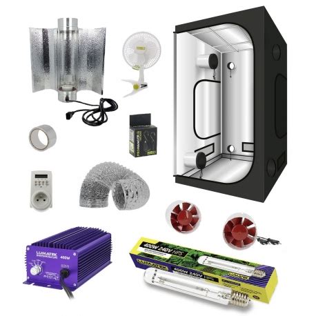 Pack Chambre De Culture G MAX 100 BAT Cooltube 400W LUMATEK