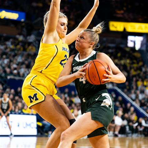 Msu Womens Basketball Uses Defensive Stops To Hold Michigan Off Win