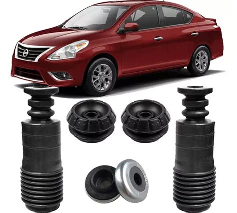 Kit Batente Amortecedor Dianteiro Nissan Versa