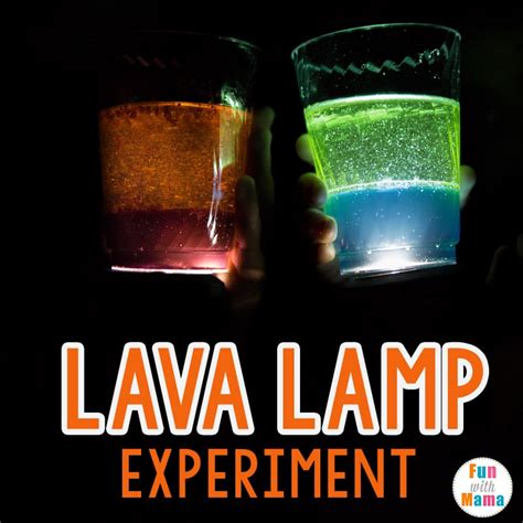 Easy Lava Lamp Experiment For Kids - Fun with Mama