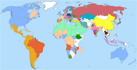 Languages Of The World Map