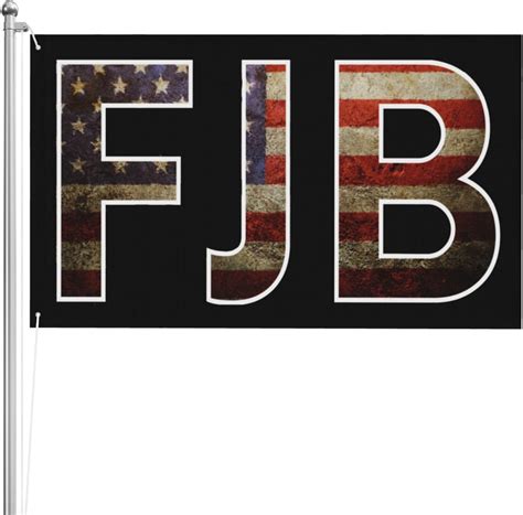 Amazon Pro America Fjb Flag 3x5 Black Double Sided 3ply Sign Fuck Anti Joe Biden Sucks